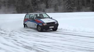 Lancia Y10 turbo on ice [upl. by Adnilec]