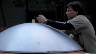 PART 2 PARABOLIC TROUGH DIY reflective mirror HUGE SOLAR REFLECTOR [upl. by Atiuqam]