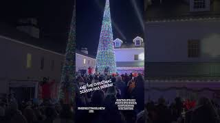 2023 Lighting of Shipshewana Christmas Tree 🎄 hosted indiana shipshewana [upl. by Moor572]