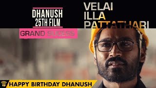 Happy Birthday Dhanush [upl. by Dhiren]