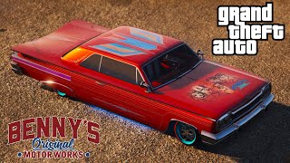 Voodoo Custom Review amp Best Customization GTA 5 Online Chevrolet Impala  Bennys Original NEW [upl. by Burrows619]