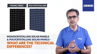 Solar Panels for Home Mono crystalline solar panel vs Poly crystalline solar panel  The Comparison [upl. by Pomcroy]