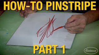 How To Pinstripe Custom Pinstripes with Rick Harris amp Kevin Tetz  Pt1 of 3  Eastwood [upl. by Ylla]