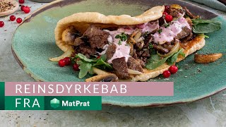 Reinsdyrkebab  enkelt og greit  MatPrat [upl. by Lois]