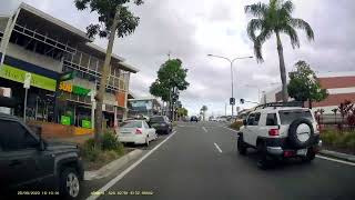 Dashcam Drives  Main Street of Nambour to Palmwoods QLD Australia Sunshine Coast [upl. by Lussi]