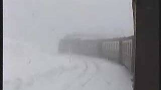 Brockenbahn im Schnee [upl. by Noiram]