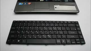 acer aspire 3820tg Laptop disassembly [upl. by Bronnie457]