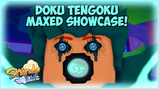 CODE DOKU TENGOKU MAXED SHOWCASE Shindo Life [upl. by Aremus]