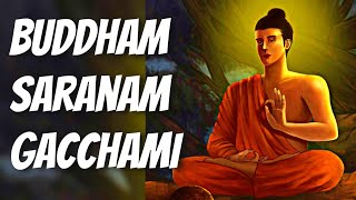 Buddham saranam gacchami  full song  meditation music 🧘‍♂️ [upl. by Nynahs108]