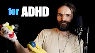 ASMR for people with ADHD brain [upl. by Eatnoj]