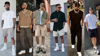 LOOKS DE PRIMAVERA VERANO 2024  MODA MASCULINA 2024 [upl. by Rednijar]