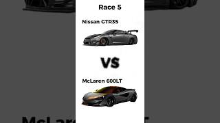 Nissan GTR35 vs McLaren 600LT 🤯🏁 [upl. by Margherita]