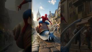 💥🦸‍♂️ SpiderMan Evolution 🚀 Avengers Heroes spiderman marvel shorts avengers [upl. by Eninnaj57]