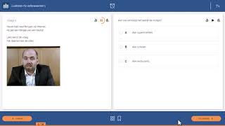 Luisteren examen A2 nieuw systeem 7 vragen [upl. by Yhtac]