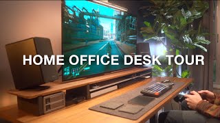 The ULTIMATE Productivity amp Gaming Desk Setup  2023 Home Office Tour [upl. by Bucky999]