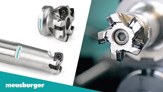 Meusburger product presentation – indexable highfeed milling cutters [upl. by Nealy812]