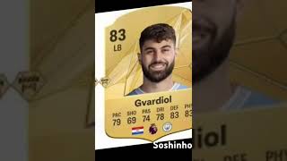 Josko Gvardiol fifa card joskogvardiol fifamobile fifa manchestercity croatia hrvatska [upl. by Westney]