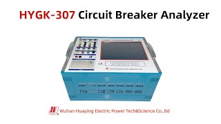 HYGK 307 Circuit Breaker Analyzer with dual grounding function Operation Video [upl. by Georgia]