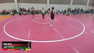 153164 Lbs Round 2  John Gillean Texas Vs Evra Behn Spartan Mat Club 212d [upl. by Arianna]