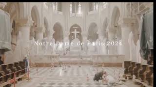 Notre Dame de Paris set to reopen on December 8 2024 [upl. by Lachman]