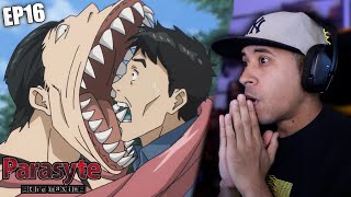 HOW DOES HE ESCAPE  Parasyte the Maxim Episode 16 Reaction [upl. by Ilzel]