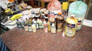 Tints Stains and Dyes in Luthier Finish Guitar Work [upl. by Eselahc]