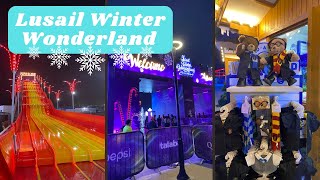 🇶🇦Qatar Vlog We got free Lusail Winter Wonderland Tickets [upl. by Lifton968]