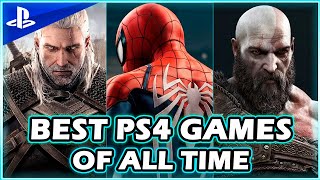 TOP 10 BEST PS4 GAMES OF ALL TIME [upl. by Uird143]