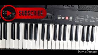 Athyunnatha simhasanamupai Hosanna song 1st amp 2nd Interludes on keyboard [upl. by Otti]