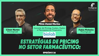 Estratégias de Pricing no Setor Farmacêutico com Plínio Daniel Murino  PricingCast 26 [upl. by Kcirdnekel]