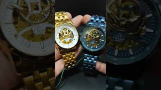 Fitron Automatic Skeleton Watches For Men [upl. by Aedni]