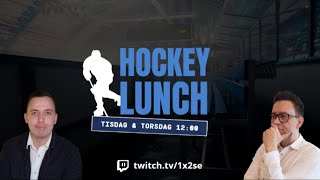 Hockeylunch  10 NHLmatcher och Semifinaler i SHL [upl. by Vyner96]