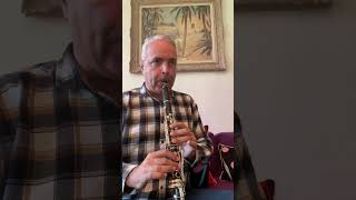 Le Reel de l’Hôtelier Mélodie B2 Clarinet B♭ Selmer lygeros music clarinet learn shorts [upl. by Brandea568]