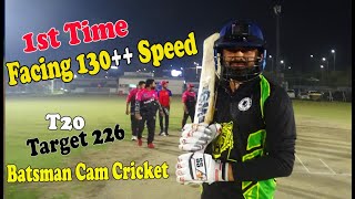 1st Time Facing 130 Bowling Speed  Batsman Helmet Camera Cricket Highlights [upl. by Wetzell]