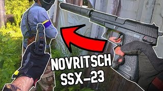 Sneaking Behind AIRSOFT PLAYERS with NOVRITSCH SSX23 AIRSOFT GAMEPLAY [upl. by Rachael]