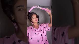 Je teste les boucle sans chaleur 100k like viraltiktok pourtoii populaire shortvideo [upl. by Notnert]