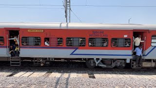 JAMPACKED Train  3 Sleeper Coaches  LTT CBE Express [upl. by Keheley]