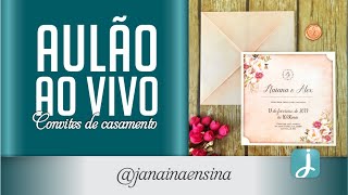 Como Fazer Convite De Casamento Personalizado  DIY  Tutoriais  Faça você mesmo [upl. by Avie]