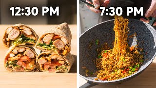 24 Hours of Healthy Student Cooking Cheap and Realistic [upl. by Narag]