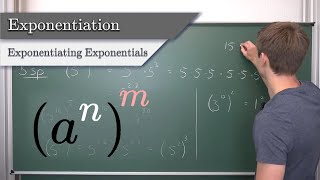 Exponentiation 4  Exponentiating Exponentials The most useful and important Exponent Rule anm [upl. by Amri]