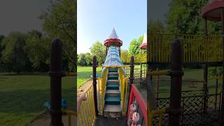 bella ciao playground parkour running pov youtubeshorts shortvideo [upl. by Ayortal]