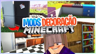 💙TOP 5 MELHORES MODS de DECORAÇÃO para MINECRAFT 1165 QUE VÃO DEIXAR SUAS CASAS LINDAS  TéehMods [upl. by Joelle648]