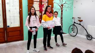 Three lovely tweens Christmas concert 2019 [upl. by Bunnie220]