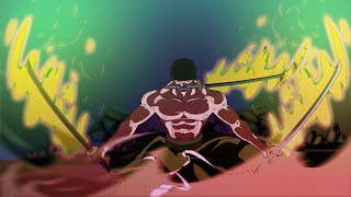 Roronoa Zoro vs Upper 1 Demon Kokushibo OnePiece X Demon Slayer [upl. by Wootan]