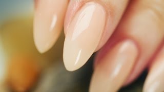 AlmondShaped Acrylic Nails Step By Step Tutorial [upl. by Aniaz]