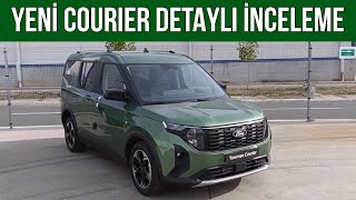 2024 Yeni Ford Tourneo Courier Detaylı İnceleme  TR’de İLK OA FARKIYLA [upl. by Chlori]