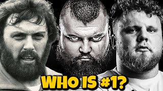 The Top 10 British Strongmen Of All Time [upl. by Annawad614]