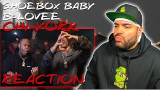 Shoebox Baby ft BLovee  ChiYork Official Music Video NYChicago Drill Reaction [upl. by Acinaj]