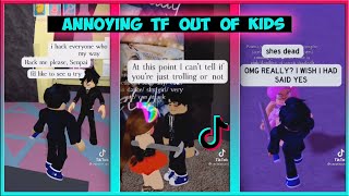 Christinerblx Annoying Tf Out Of Kids TikTok Compilation 1 [upl. by Elah88]