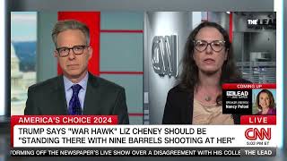 Maggie Haberman says Trump is trying to do damage control on Liz Cheney [upl. by Uohk]